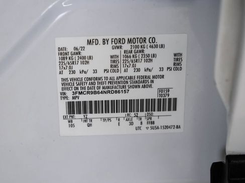Used 2022 Ford Bronco Sport Big Bend AWD/4WD image 56