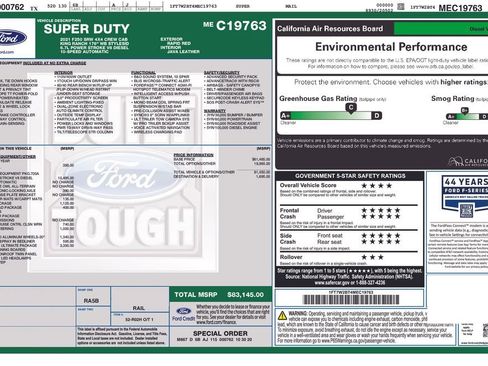 Used 2021 Ford F250 King Ranch w/ King Ranch Ultimate Package AWD/4WD image 40