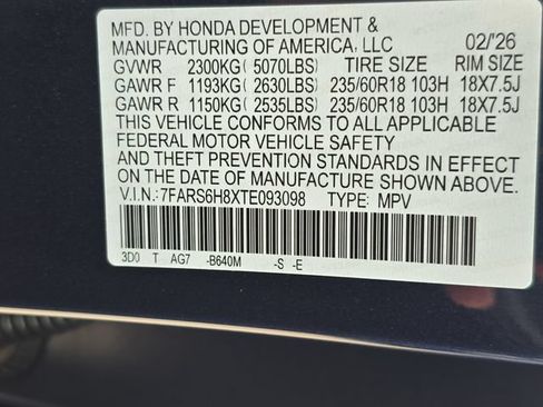 Used 2026 Honda CR-V Sport-L image 40