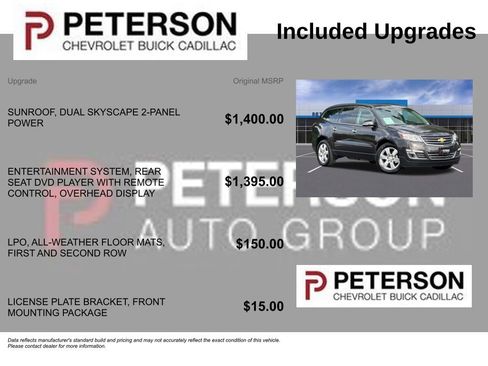 Used 2016 Chevrolet Traverse LTZ AWD/4WD image 11