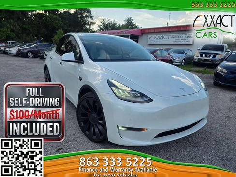 Used 2020 Tesla Model Y Performance AWD/4WD image 1