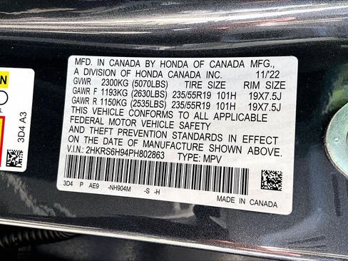 Certified 2023 Honda CR-V Sport Touring image 66