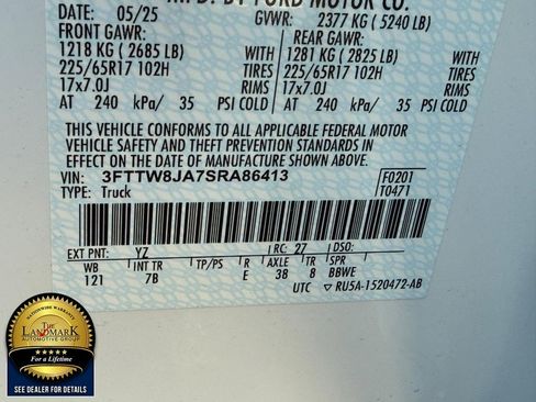 Used 2025 Ford Maverick XLT w/ Equipment Group 302A image 20