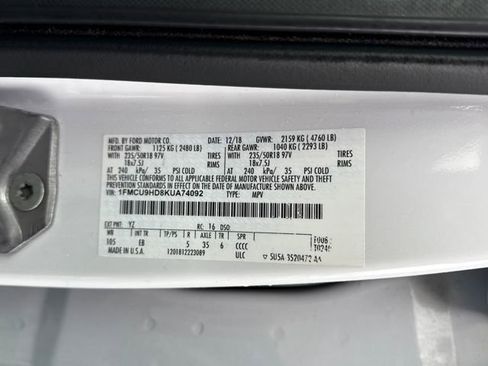 Used 2019 Ford Escape SEL image 34