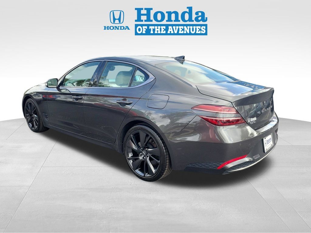 Used 2023 Genesis G70 2.0T w/ Sport Prestige Package RWD image 3