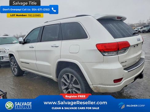 Used 2017 Jeep Grand Cherokee Overland image 3