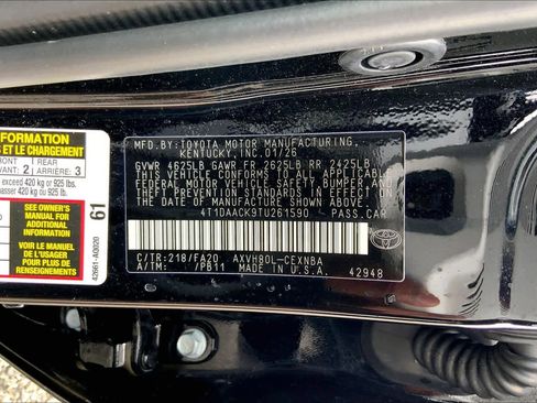 Certified 2026 Toyota Camry LE FWD image 36