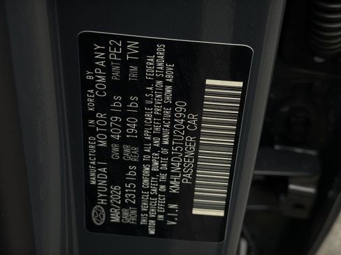 New 2026 Hyundai Elantra Limited FWD image 29