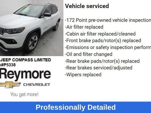 Used 2022 Jeep Compass Limited AWD/4WD image 50
