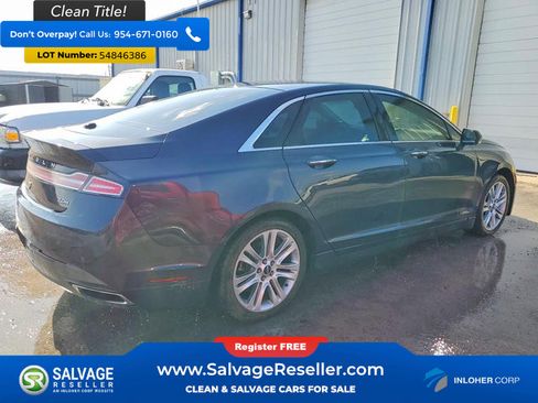 Used 2014 Lincoln MKZ Hybrid w/ Equipment Group 202A Reserve FWD image 4