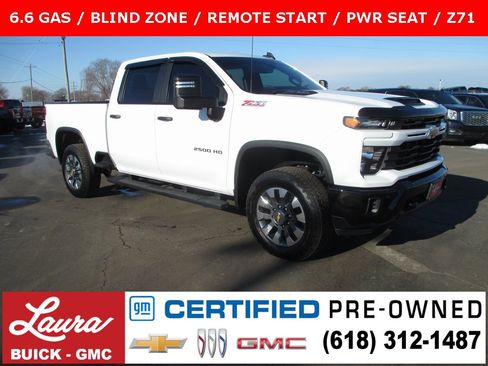 Certified 2025 Chevrolet Silverado 2500 Custom w/ Custom Convenience Package image 1