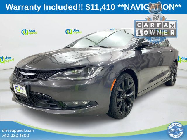Used 2015 Chrysler 200 S w/ Navigation & Sound Group I AWD/4WD image 2