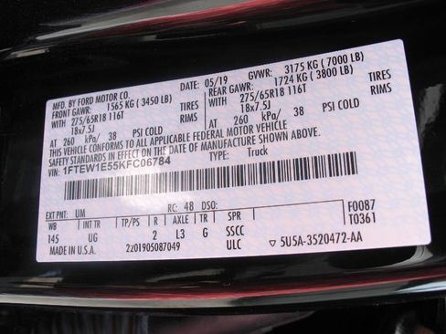 Used 2019 Ford F150 XLT w/ Equipment Group 302A Luxury AWD/4WD image 64