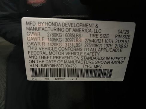 New 2026 Acura MDX Type S AWD/4WD image 24