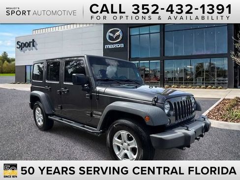 Used 2017 Jeep Wrangler Unlimited Sport AWD/4WD image 1