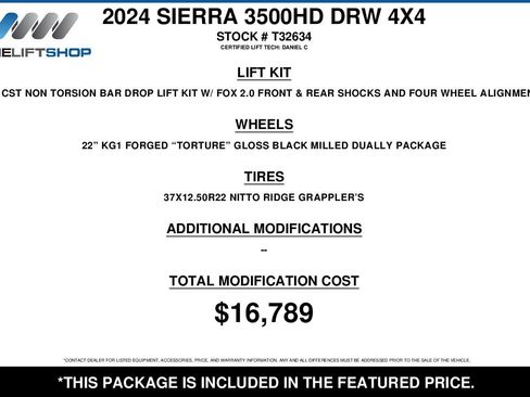 Used 2024 GMC Sierra 3500 Denali Ultimate AWD/4WD image 2