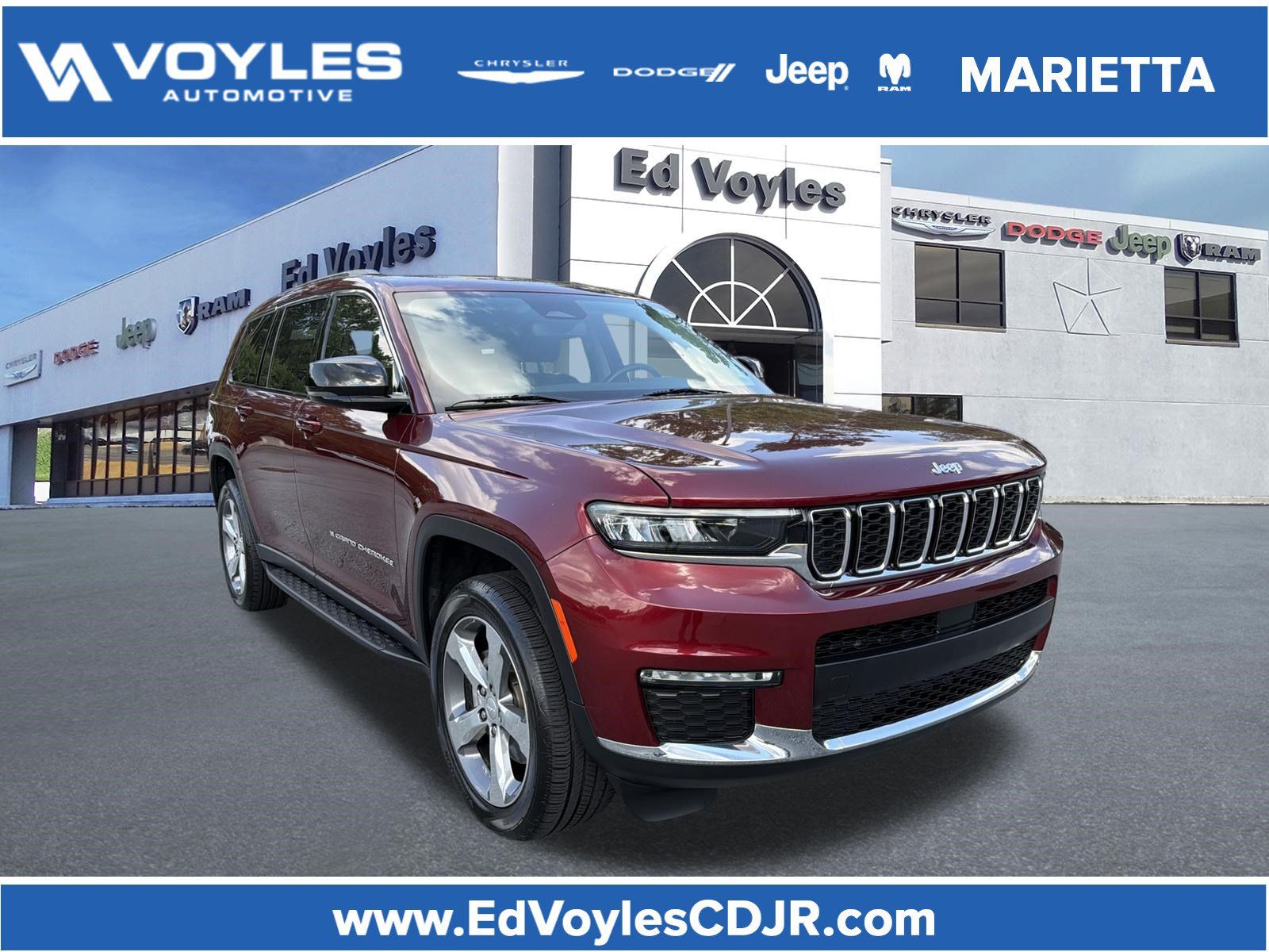Used 2022 Jeep Grand Cherokee L Limited AWD/4WD image 1
