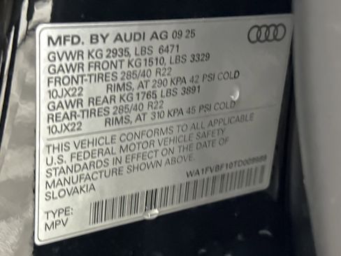 New 2026 Audi Q8 Prestige image 24