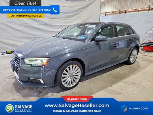 Used 2017 Audi A3 e-tron Premium Plus w/ Technology Package FWD image 1