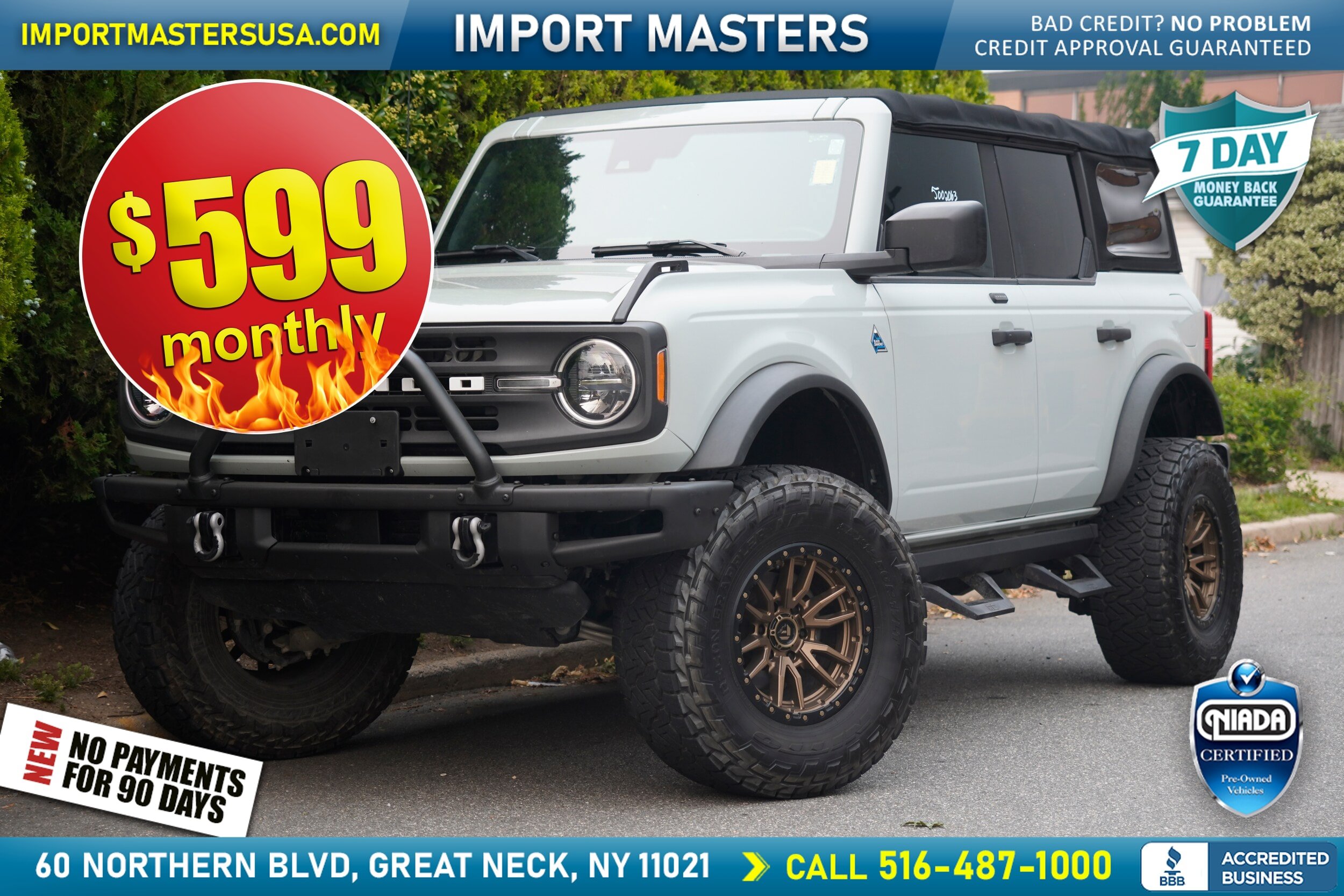 Used 2021 Ford Bronco Black Diamond AWD/4WD image 1
