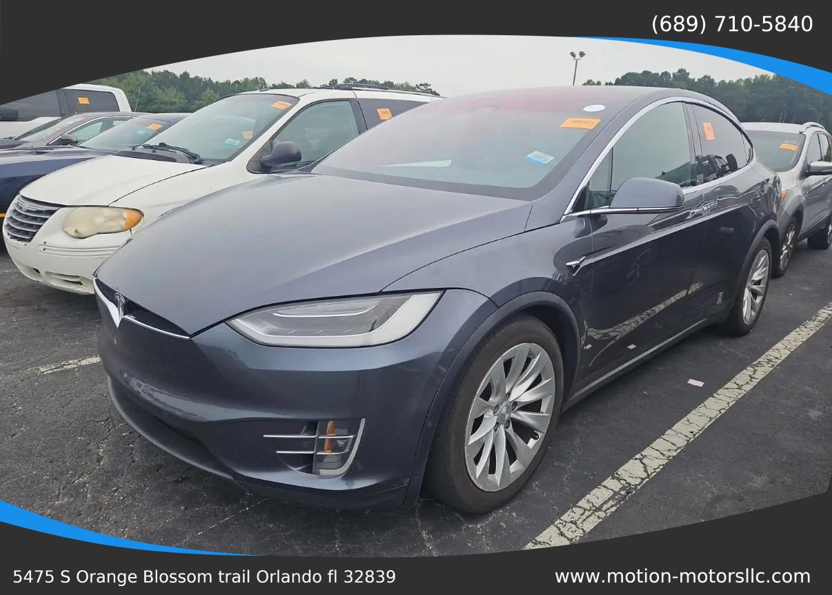 Used 2018 Tesla Model X 100D AWD/4WD image 1