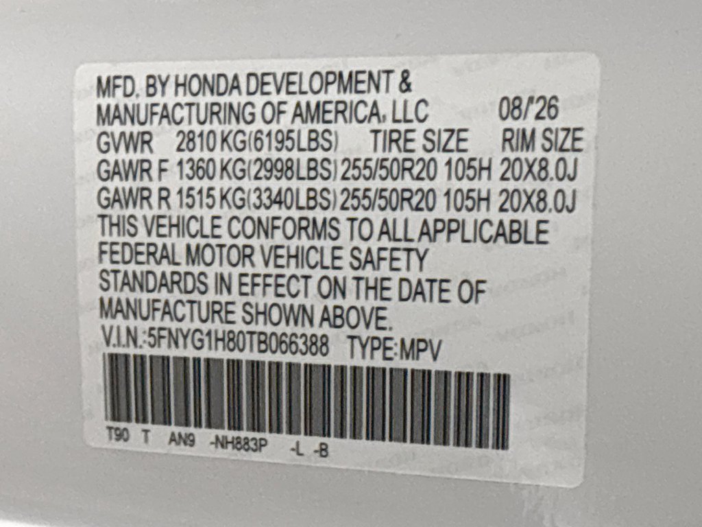 New 2026 Honda Pilot Elite image 26