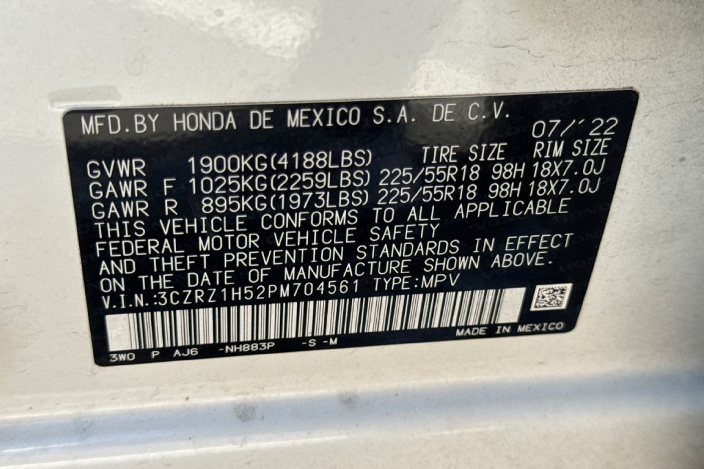 Certified 2023 Honda HR-V Sport image 28