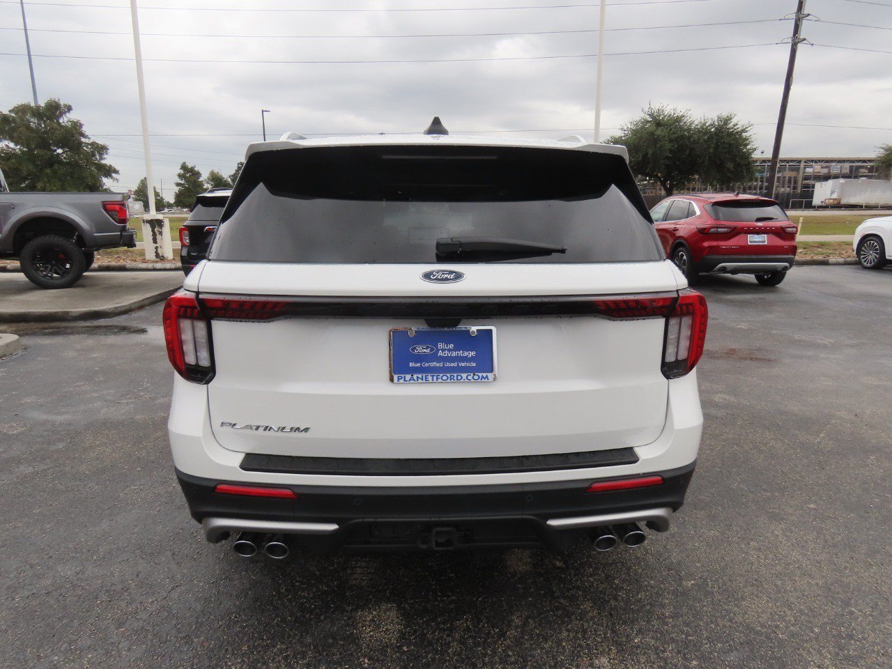 Certified 2025 Ford Explorer Platinum w/ Ultimate Package RWD image 11