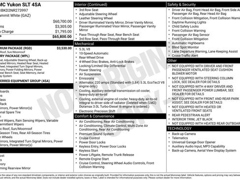 Used 2022 GMC Yukon SLT w/ SLT Premium Package image 1