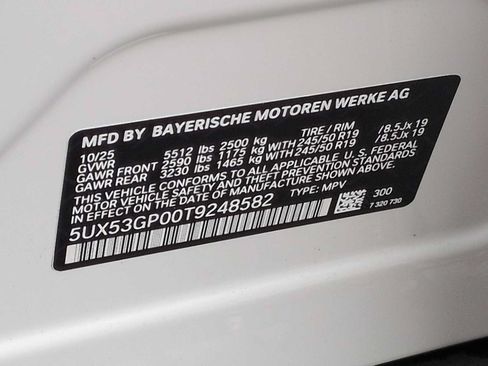 Used 2026 BMW X3 xDrive30i w/ Convenience Package AWD/4WD image 37