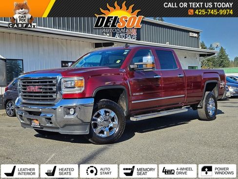 Used 2015 GMC Sierra 3500 SLT w/ Duramax Plus Package image 1