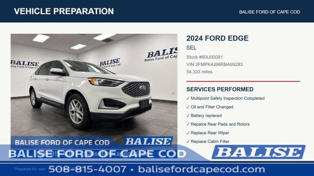 Used 2024 Ford Edge SEL AWD/4WD image 2