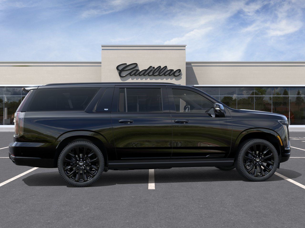 New 2026 Cadillac Escalade ESV Platinum Sport w/ LPO, ONYX Package AWD/4WD image 5
