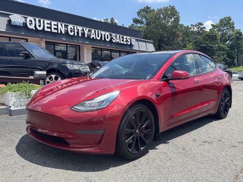 Used 2020 Tesla Model 3 Performance AWD/4WD image 1