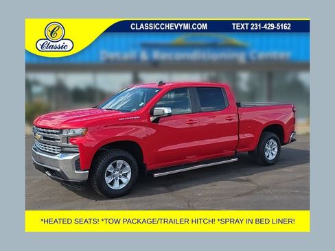 Used 2022 Chevrolet Silverado 1500 LT w/ Bed Protection Package AWD/4WD image 1