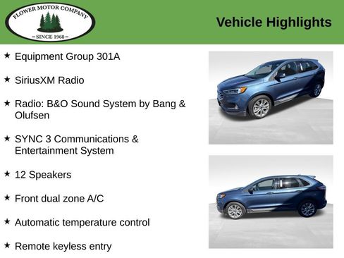 Used 2019 Ford Edge Titanium w/ Equipment Group 301A AWD/4WD image 4