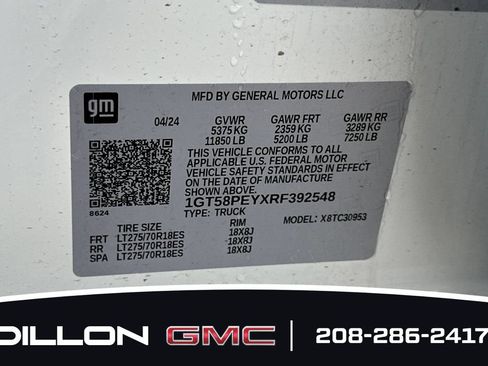 Used 2024 GMC Sierra 3500 Pro RWD image 27