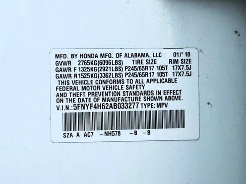 Used 2010 Honda Pilot EX-L image 18