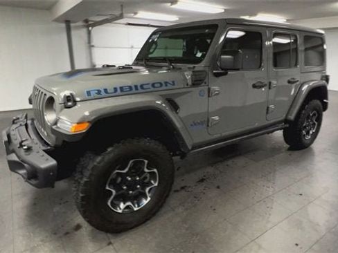 Used 2023 Jeep Wrangler Unlimited Rubicon 4xe w/ Steel Bumper Group image 4