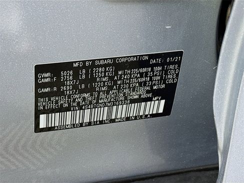 Used 2021 Subaru Outback Limited XT image 33