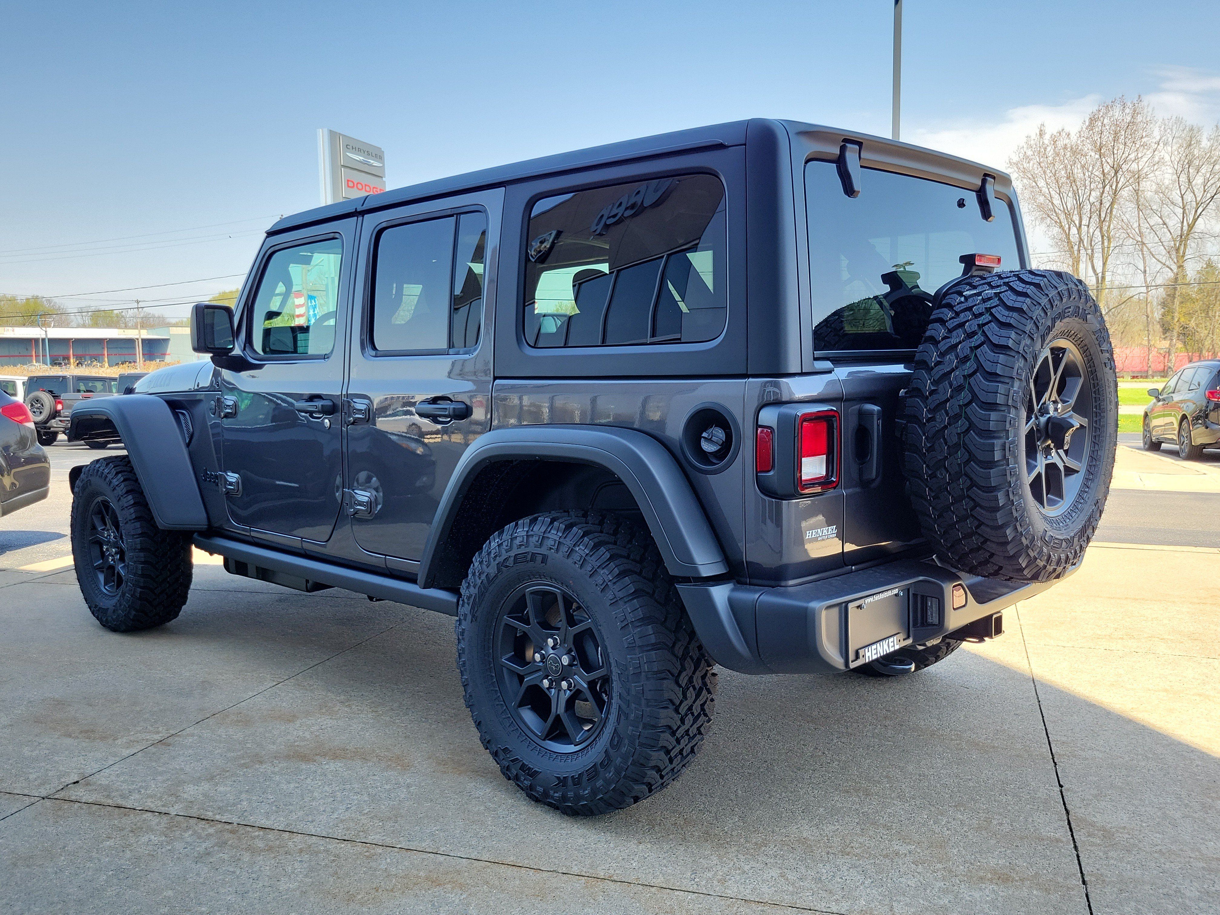 New 2026 Jeep Wrangler Unlimited Sport AWD/4WD image 3