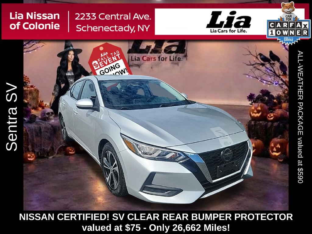 Certified 2023 Nissan Sentra SV w/ All-Weather Package FWD 360° Tour