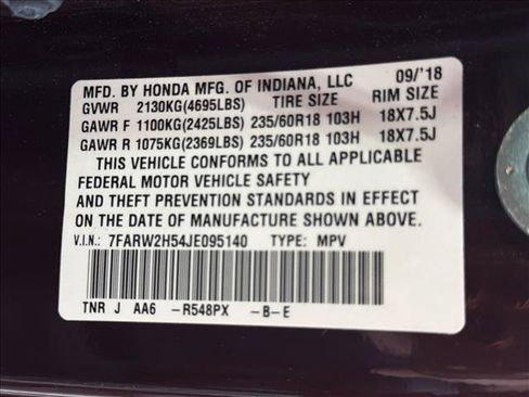 Used 2018 Honda CR-V EX image 25