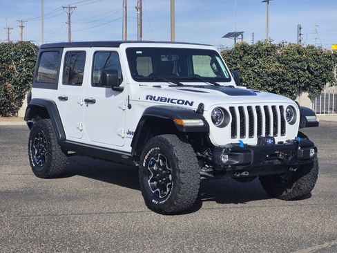 Used 2023 Jeep Wrangler Unlimited Rubicon 4xe w/ Steel Bumper Group image 6