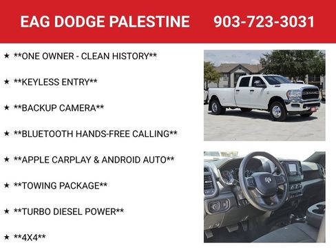 Used 2024 RAM 3500 Tradesman w/ Chrome Appearance Group AWD/4WD image 4