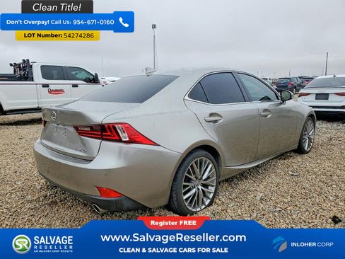 Used 2014 Lexus IS 250 w/ Navigation Package RWD image 4