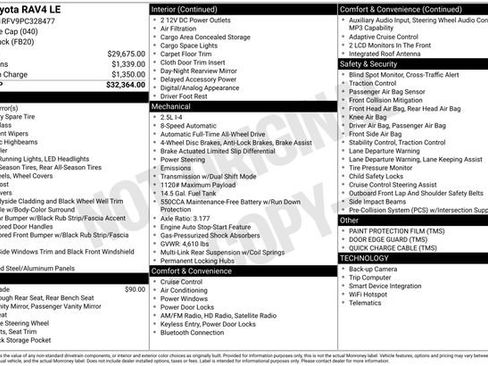 Used 2023 Toyota RAV4 LE image 9