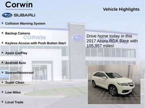Used 2017 Acura RDX AWD w/ Advance Package image 6
