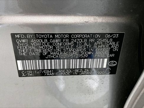 Used 2023 Lexus IS 300 w/ Comfort Package RWD image 33