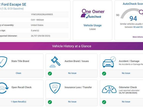 Used 2022 Ford Escape SE image 4